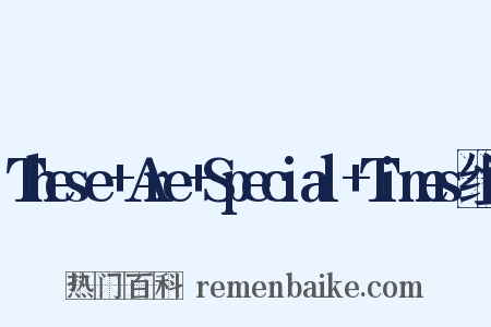 These+Are+Special+Times组词是什么意思的图片
